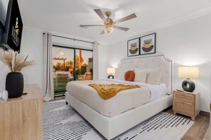 Private & Modern Primary Suite with Patio access and En-Suite Bathroom