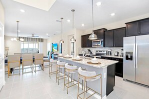 Fully Equipped Kitchen with Stainless Steel Appliances