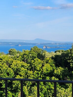 Blick von der Unterkunft