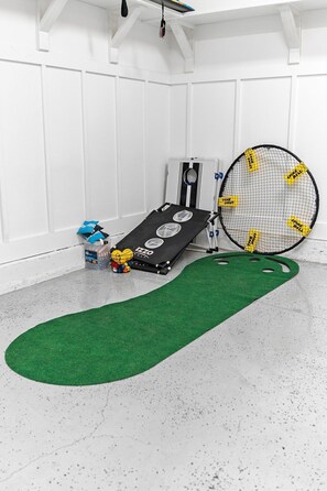 A variety of family lawn/beach games to keep you entertained