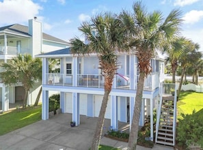 Front of the house