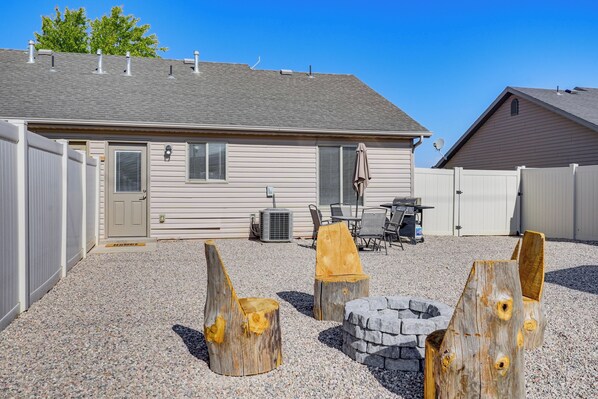 Cedar City Vacation Rental | 2BR | 1BA | 762 Sq Ft | Step-Free Entry