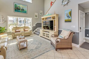 Living Room | 1st Floor | Central A/C & Heating