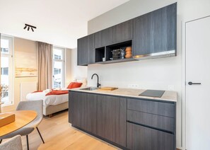 Cozy open kitchen