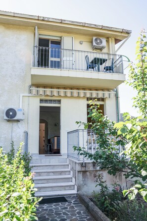 Fassade der Unterkunft
