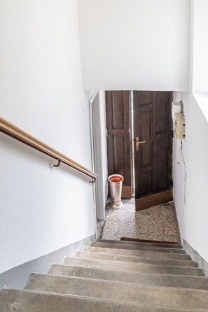 Interior entrance