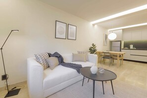 Fully loaded living room experience.


