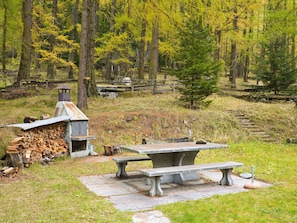 Plant, Table, Outdoor Bench, Plant Community, Furniture, Picnic Table, Tree, Nature, Natural Landscape, Wood