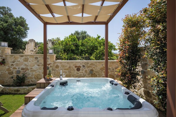 Privat bubbelpool
