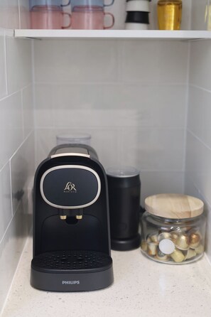 Coffee and/or coffee maker