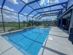 Private Screened-in Pool
