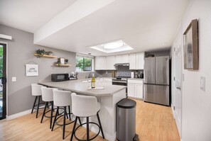 The updated kitchen is for you, Chef!
