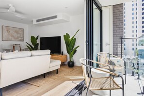 Udsigt fra balkon