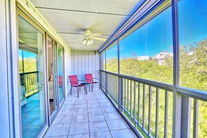 Private Screened Balcony