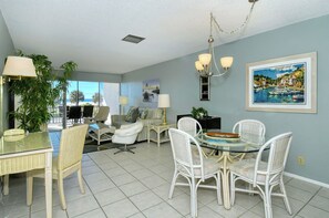 Look Through - Dining and Living Area