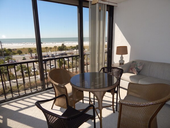 Lanai View - Panoramic view from your 5th floor, corner unit.