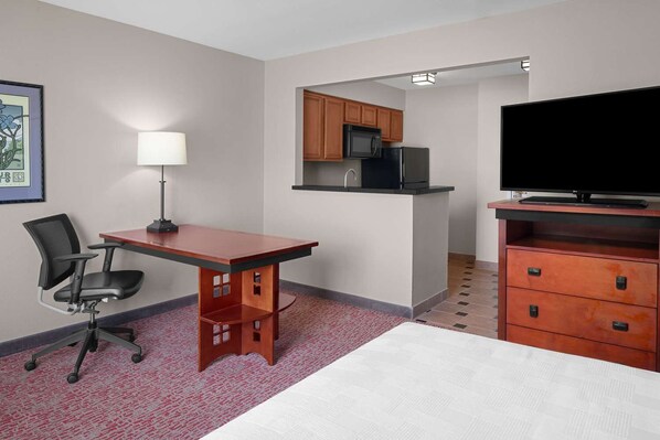 Unit with 1 King Bed