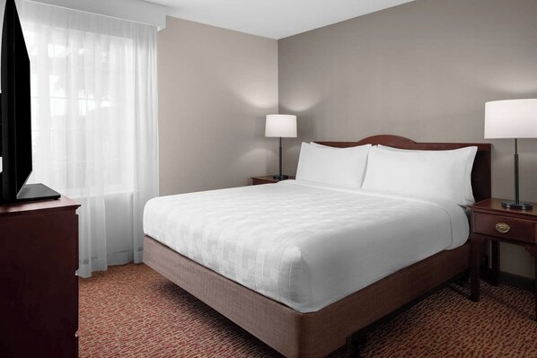 Unit with king bed
