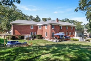 Three lots-expansive private grounds.