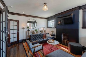 Enjoy a wine or two with friends as you relax on the lounge