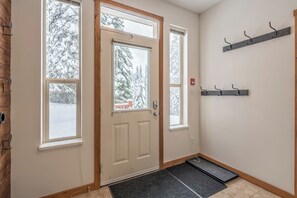 Front Entryway into Large Boot Room 