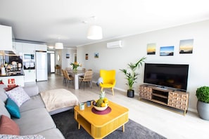 Sofa and Smart TV
