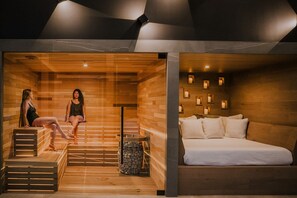 The Spa: Sauna and Day Bed