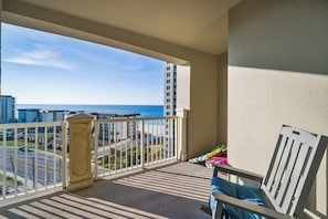 Beautiful Ocean view from large balcony