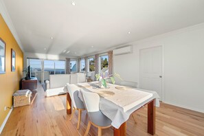 Upstairs open plan dining and living room (2)