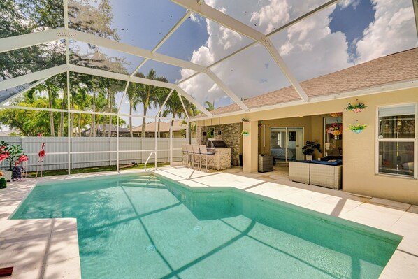 Cape Coral Vacation Rental | 3BR | 2.5BA | Step-Free Access | 1,776 Sq Ft