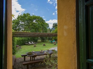 Cloud, Plant, Sky, Building, Table, Furniture, Nature, Tree, Botany, Shade