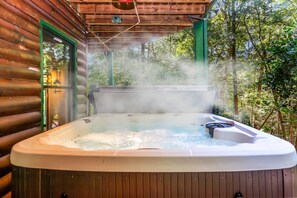 A steamy soak is just what you need..