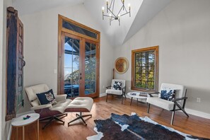 Sitting Area with Deck Access