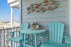 Ocean View Screened in Balcony Off Living Room