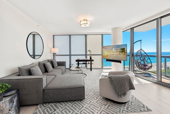 Living Room with Ocean View