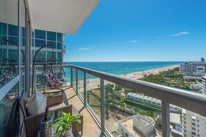 Private Balcony with Ocean View