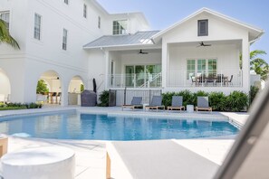 Private heated pool 