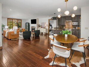 Living Room and Dining Area