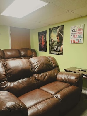 Come snuggle up and find your favorite flick!