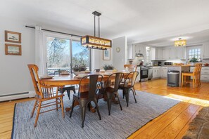 Enjoy delicious meals and meaningful conversations around the table.