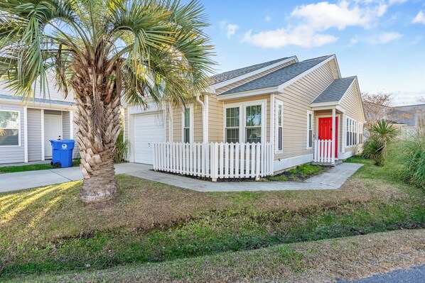 Single level home in a quiet gated community