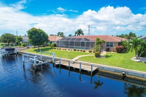 Beautiful 3 bedroom, 2 bathroom  Punta Gorda waterfront home with private pool
