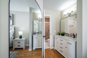 Private restroom with the Master Bedroom 