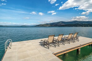 Waterfront access with dock
