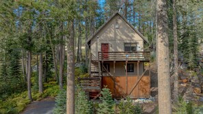 Exterior: View of the front of the home and the peaceful setting it is located in
