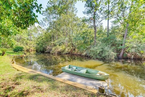 Bayou Access | Dock | Rowboat