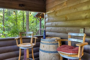 Rustic design and touches throughout the home.
