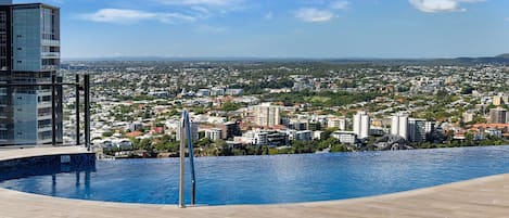 Swim up and look out