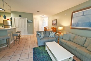 Living Room With Sofa Sleeper