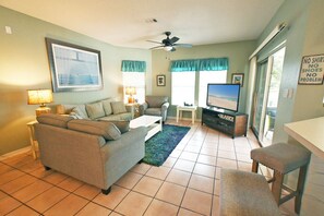 Living Room With Sofa Sleeper